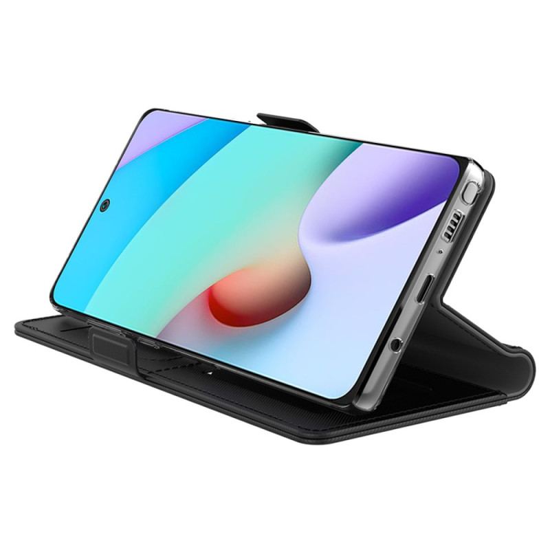 Etui Folio Do Xiaomi Redmi Note 13 Pro Plus 5g Lusterko I Przednie Etui Na Karty