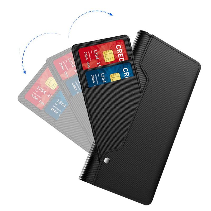 Etui Folio Do Xiaomi Redmi Note 13 Pro Plus 5g Lusterko I Przednie Etui Na Karty