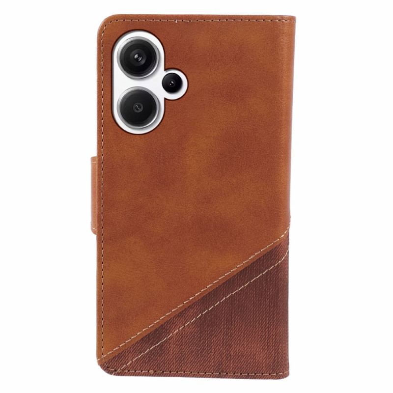 Etui Folio Xiaomi Redmi Note 13 Pro Plus 5g Bi-tekstura