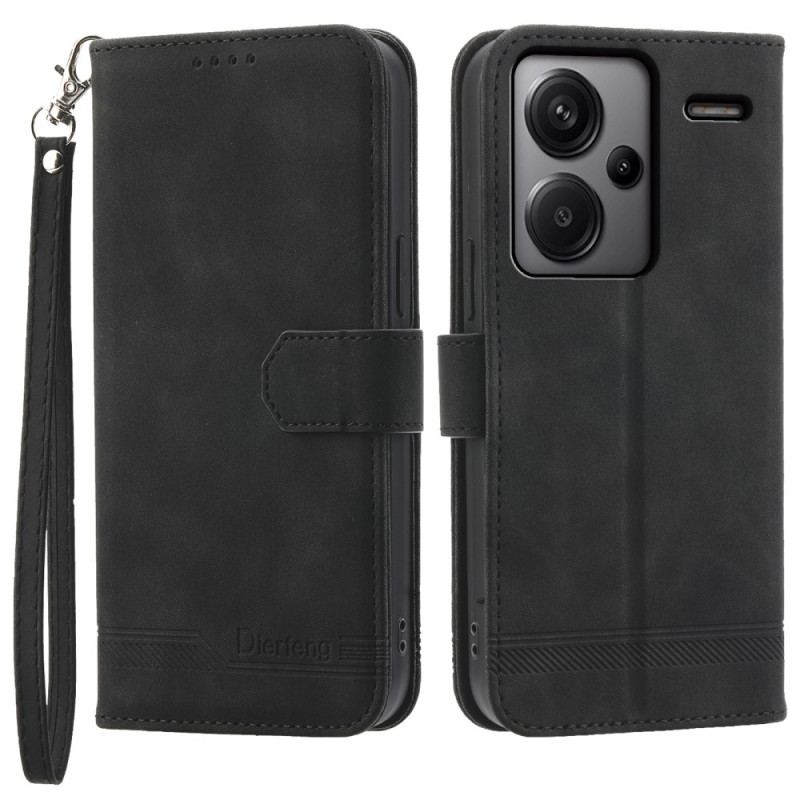 Etui Folio Xiaomi Redmi Note 13 Pro Plus 5g Dierfeng