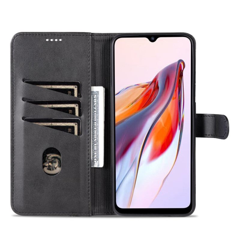 Etui Folio Xiaomi Redmi Note 13 Pro Plus 5g Efekt Skóry Azns Etui Ochronne