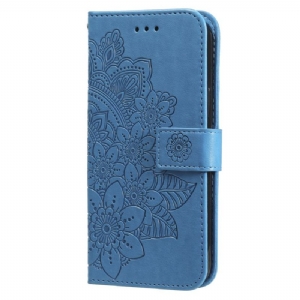 Etui Folio Xiaomi Redmi Note 13 Pro Plus 5g Kwiatowy Wzór Z Paskiem