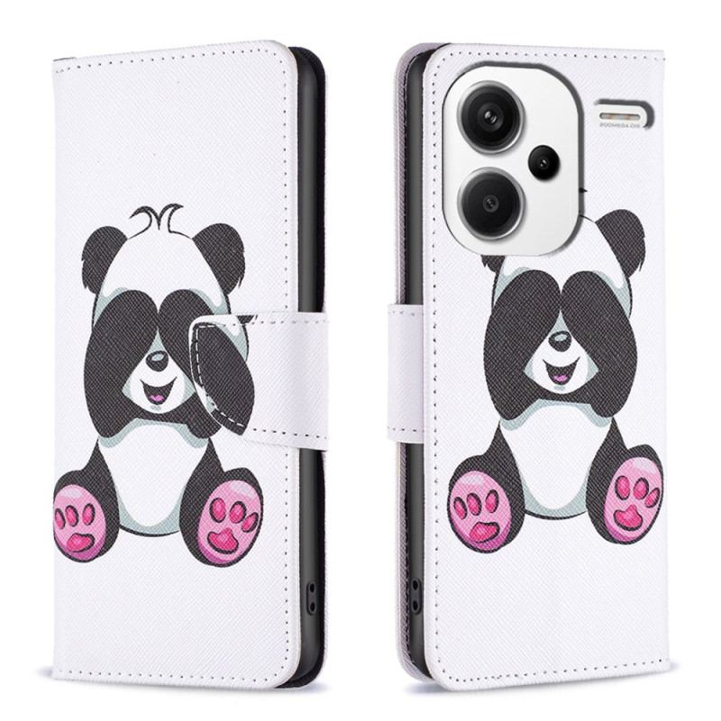 Etui Folio Xiaomi Redmi Note 13 Pro Plus 5g Panda Etui Ochronne