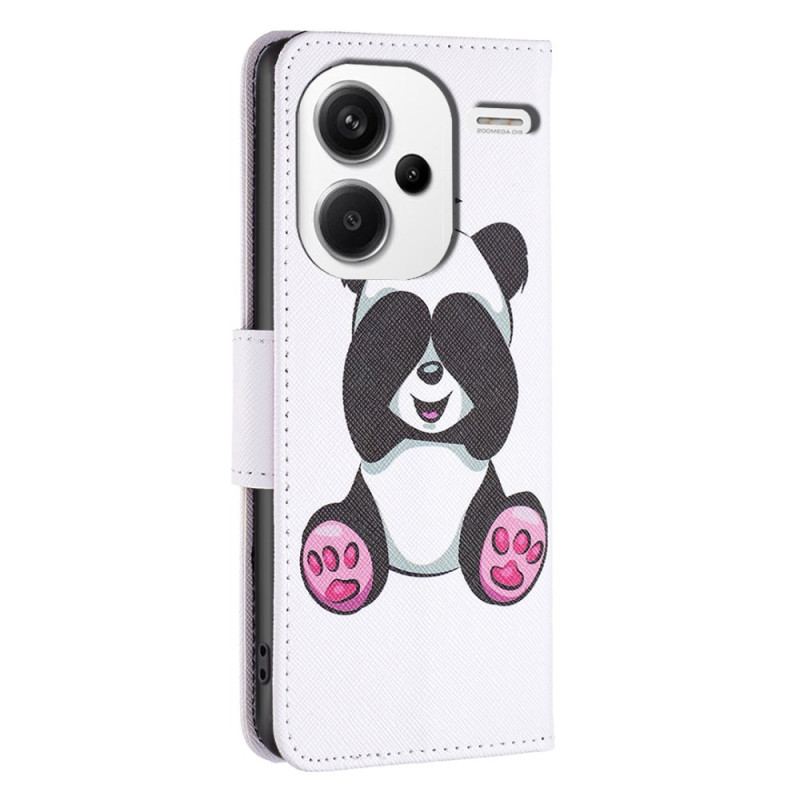 Etui Folio Xiaomi Redmi Note 13 Pro Plus 5g Panda Etui Ochronne