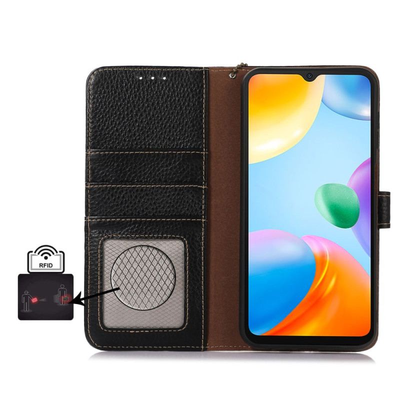 Obudowa Xiaomi Redmi Note 13 Pro Plus 5g Etui Na Telefon Tekstura Litchi I Blokowanie Rfid