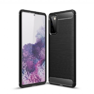 Etui do Samsung Galaxy S20 FE Elastyczny Efekt Szczotkowany