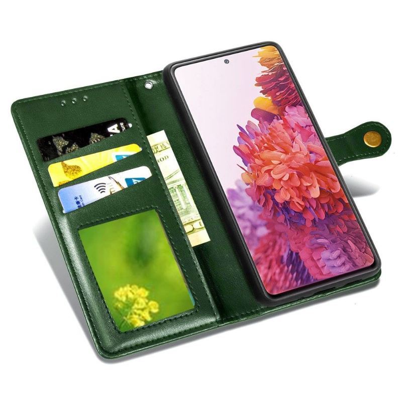 Etui Folio do Samsung Galaxy S20 FE Indila Sztuczna Skóra