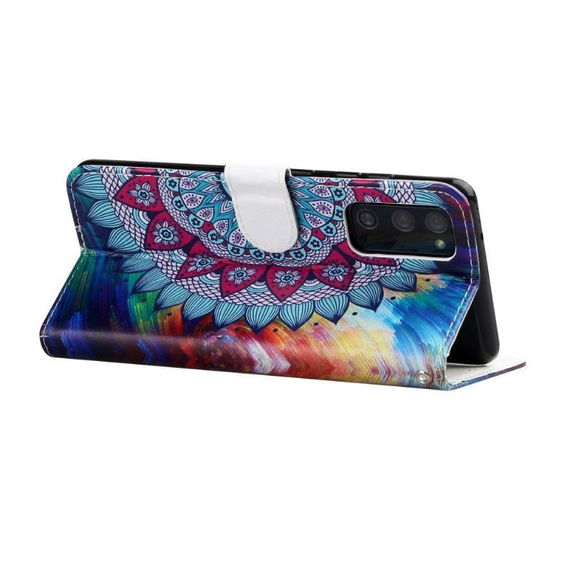 Etui Folio do Samsung Galaxy S20 FE Kwiat Mandala