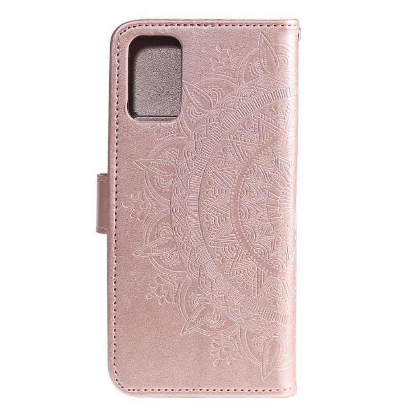 Etui Folio do Samsung Galaxy S20 FE Obrzeża Mandala Relief