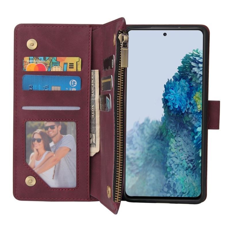 Etui Folio do Samsung Galaxy S20 FE Obrzeża Portfel Heloise