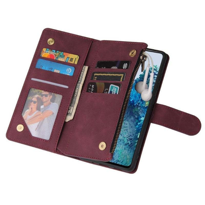 Etui Folio do Samsung Galaxy S20 FE Obrzeża Portfel Heloise