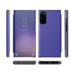 Etui Na Telefon do Samsung Galaxy S20 FE Etui Folio Włókno Węglowe