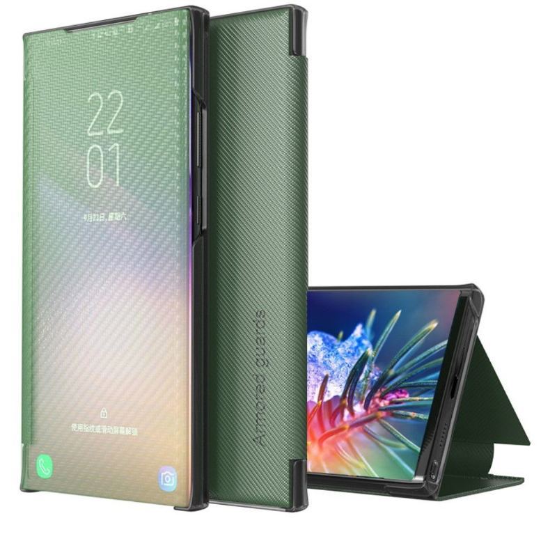 Etui Na Telefon do Samsung Galaxy S20 FE Etui Folio Włókno Węglowe