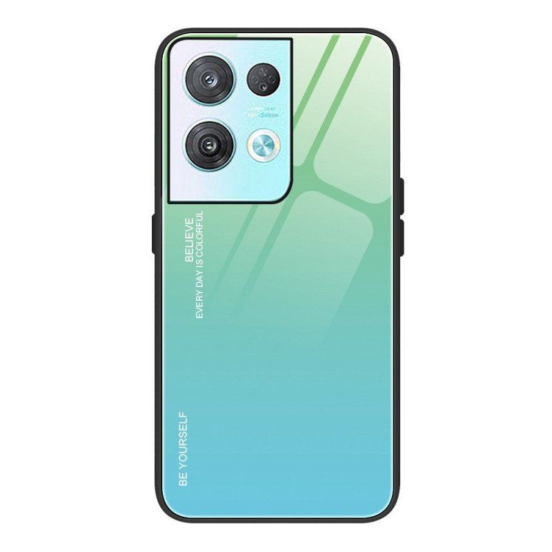 Etui do Oppo Reno 8 Pro Uwierz W Szkło Hartowane