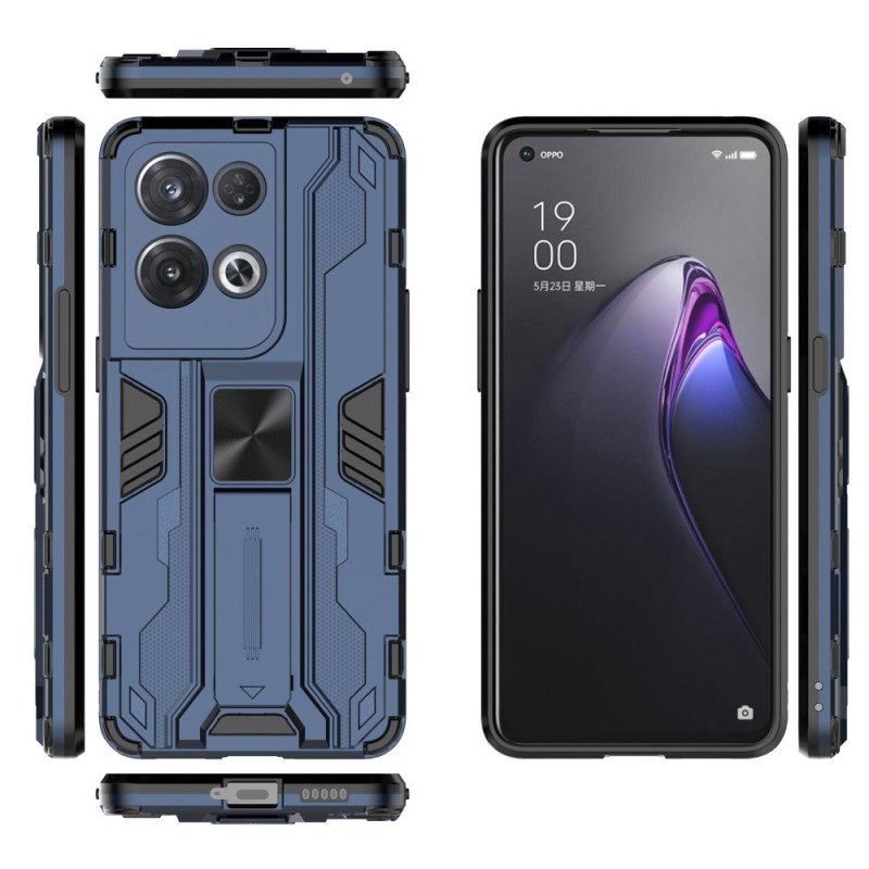 Etui do Oppo Reno 8 Pro Zdejmowane Wsporniki Pionowe I Poziome