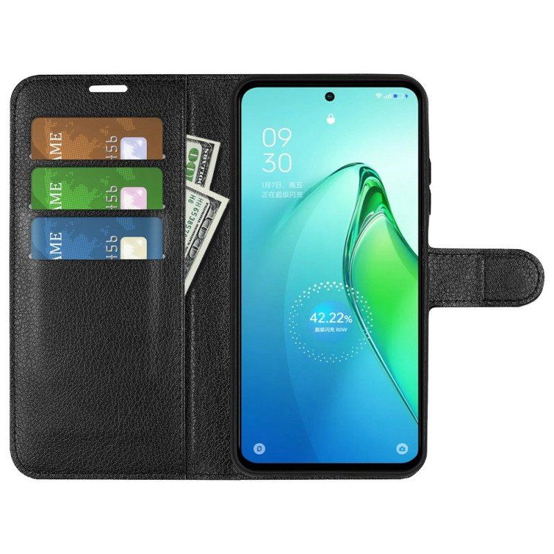 Etui Folio do Oppo Reno 8 Pro Klasyczny