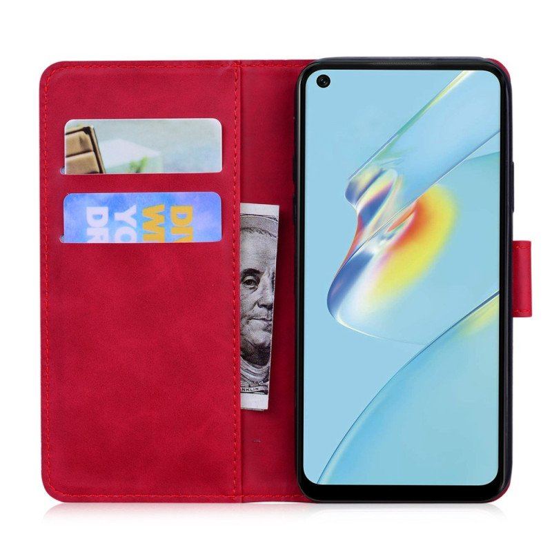 Etui Folio do Oppo Reno 8 Pro Motyl