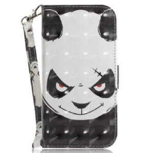 Etui Folio do Oppo Reno 8 Pro Wściekła Panda