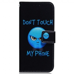 Etui Folio do Oppo Reno 8 Pro z Łańcuch Smycz Emoji Telefon