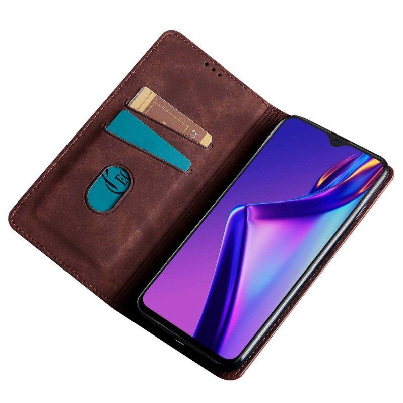 Etui Na Telefon do Oppo Reno 8 Pro Etui Folio Efekt Skóry