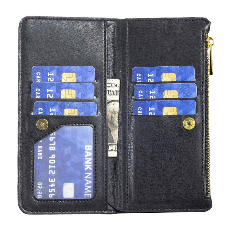 Etui Folio Oppo A98 5g Pikowany Portfel Binfen Color Etui Ochronne