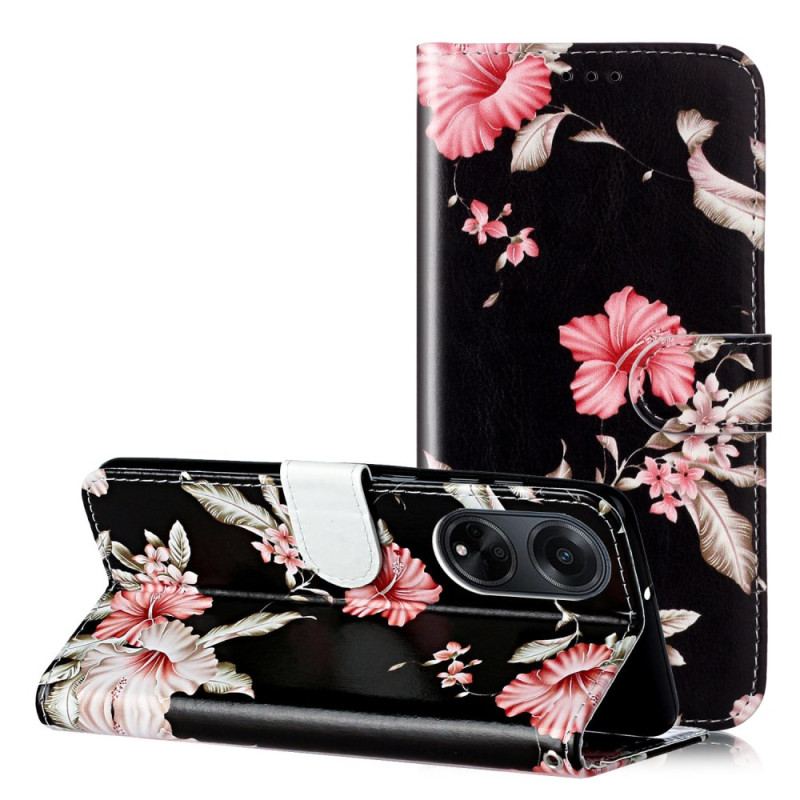 Etui Folio Oppo A98 5g Rododendron Etui Ochronne