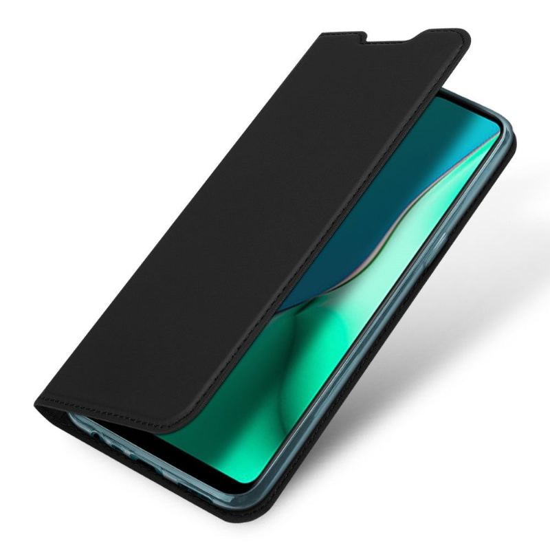 Etui Folio do Oppo A9 2020 Obrzeża Satynowa Powłoka