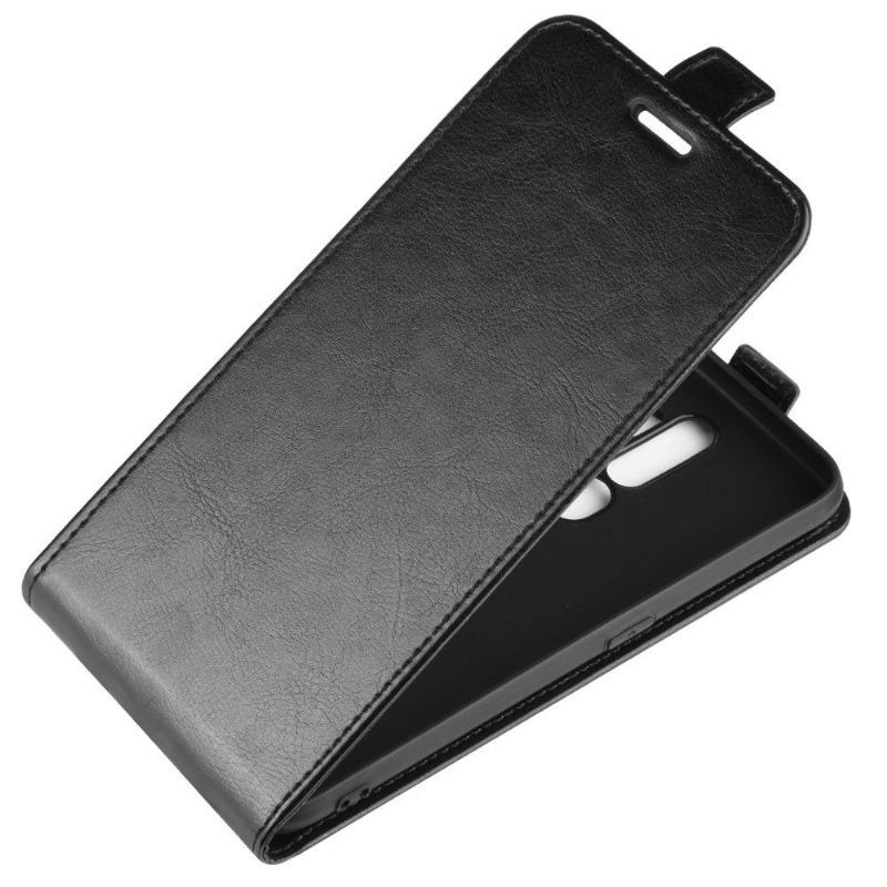 Etui Folio do Oppo A9 2020 Skórzany Futerał Ze Sztucznej Skóry W Pionie