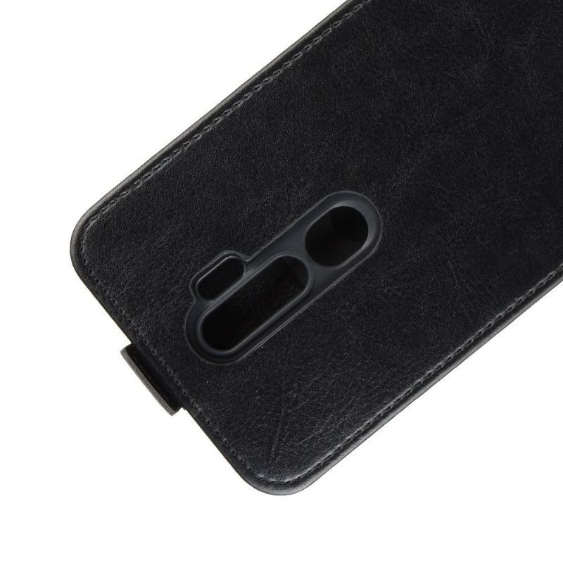 Etui Folio do Oppo A9 2020 Skórzany Futerał Ze Sztucznej Skóry W Pionie