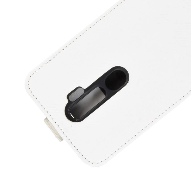 Etui Folio do Oppo A9 2020 Skórzany Futerał Ze Sztucznej Skóry W Pionie