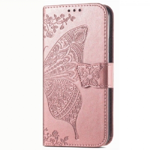 Etui Folio do Vivo Y16 Barokowy Motyl