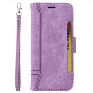 Etui Folio do Vivo Y16 Betopnice Przednie Etui Na Karty