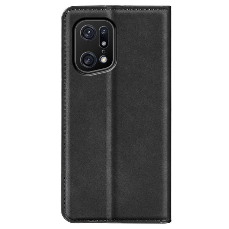 Etui do Oppo Find X5 Pro Anti-fall Faux Skórzany Stojak Funkcyjny