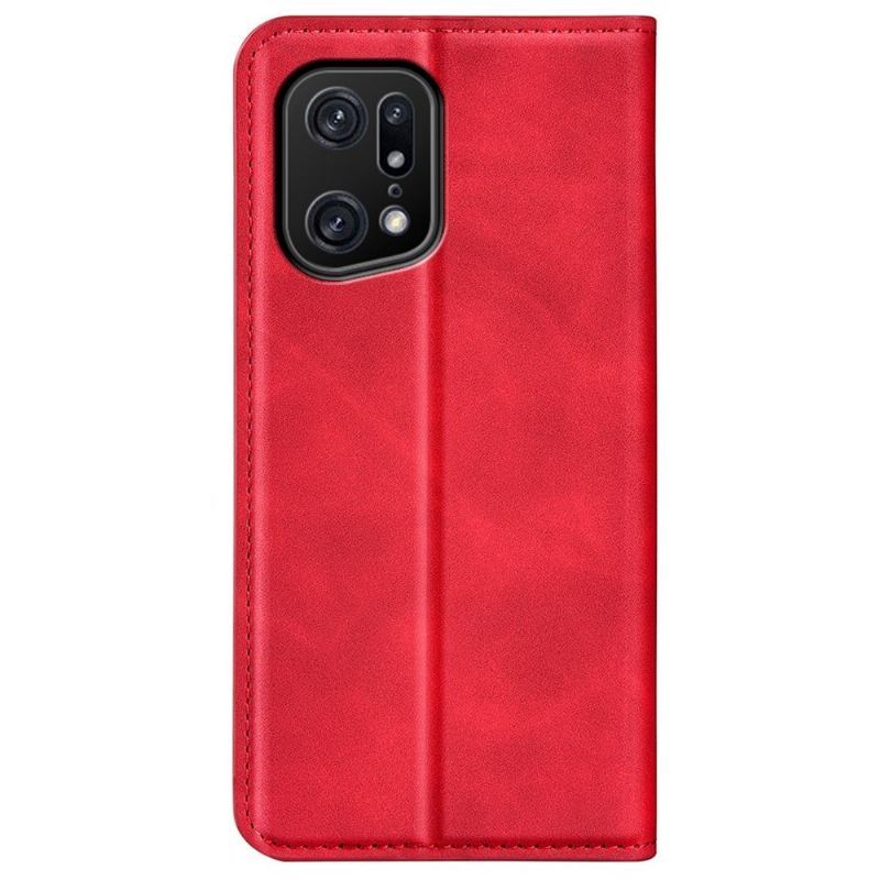 Etui do Oppo Find X5 Pro Anti-fall Faux Skórzany Stojak Funkcyjny