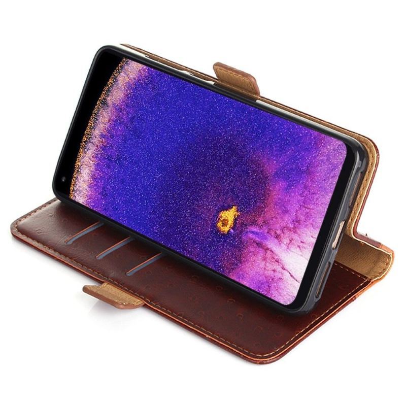 Etui do Oppo Find X5 Pro Classic Etui Folio Ulrich Faux Leather Folio