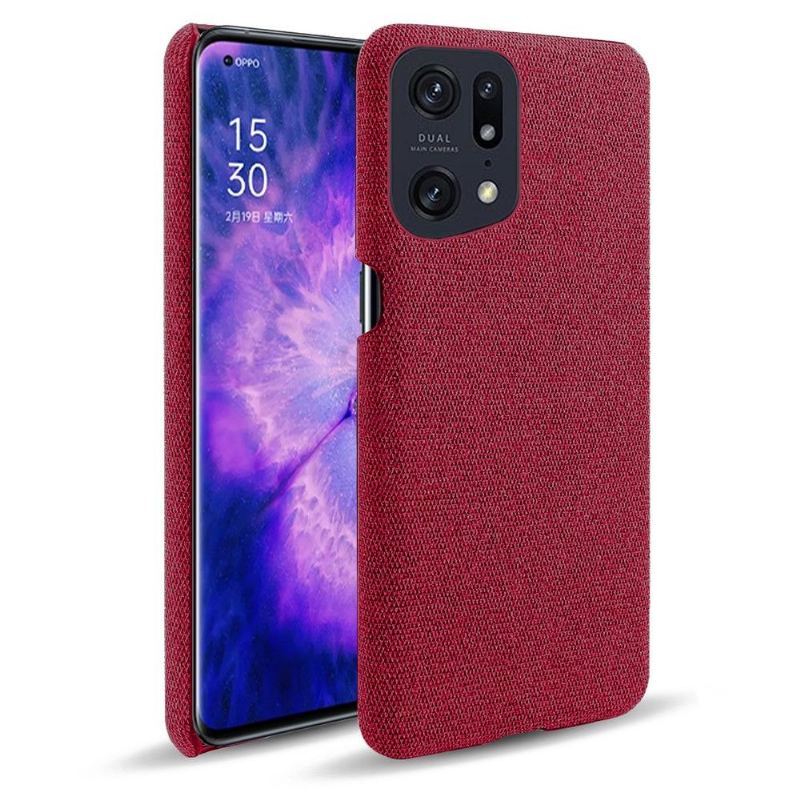 Etui do Oppo Find X5 Pro Classic Pokrowiec Z Tkaniny