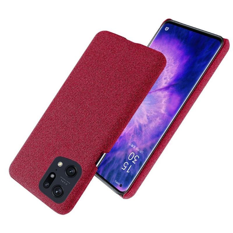 Etui do Oppo Find X5 Pro Classic Pokrowiec Z Tkaniny