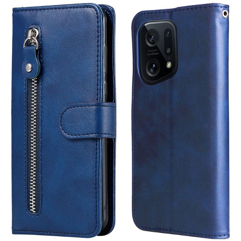 Etui Folio do Oppo Find X5 Pro Obrzeża Portfel Elena Portfel