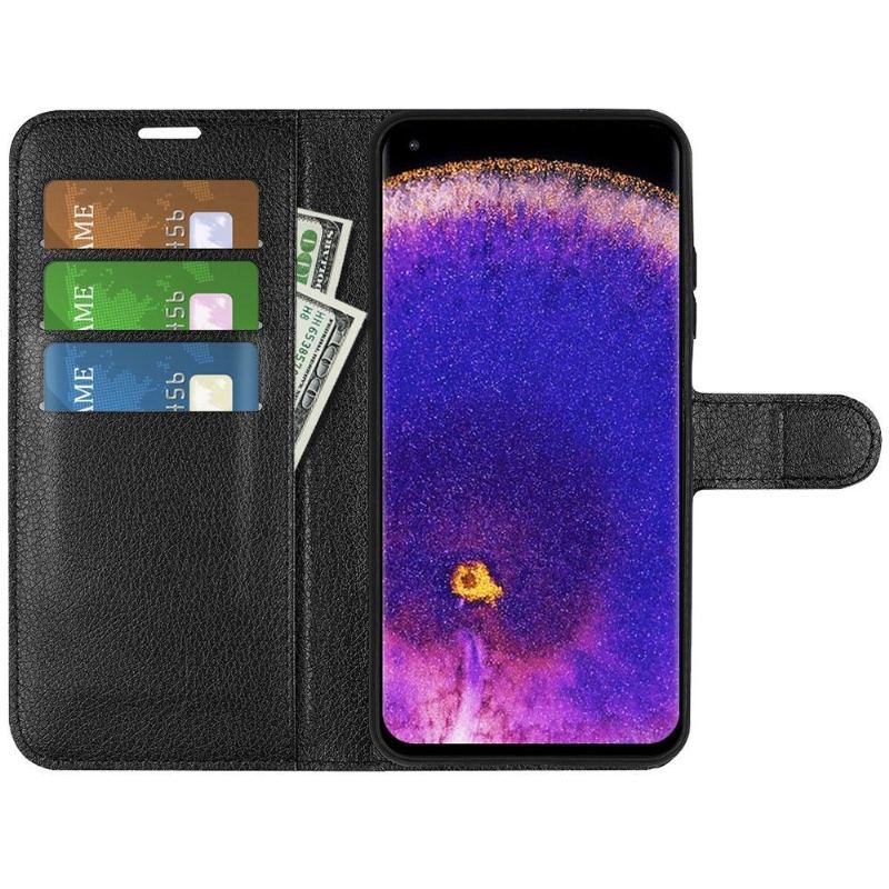 Etui Folio do Oppo Find X5 Pro Portfel Style Skórzane