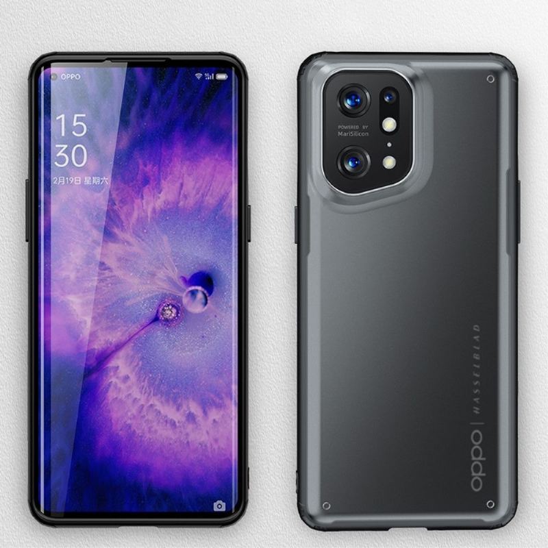 Futerały do Oppo Find X5 Pro Armor Series Semi Clear