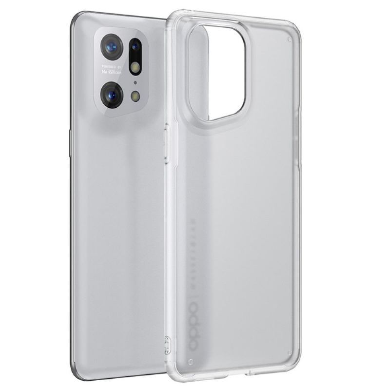 Futerały do Oppo Find X5 Pro Armor Series Semi Clear