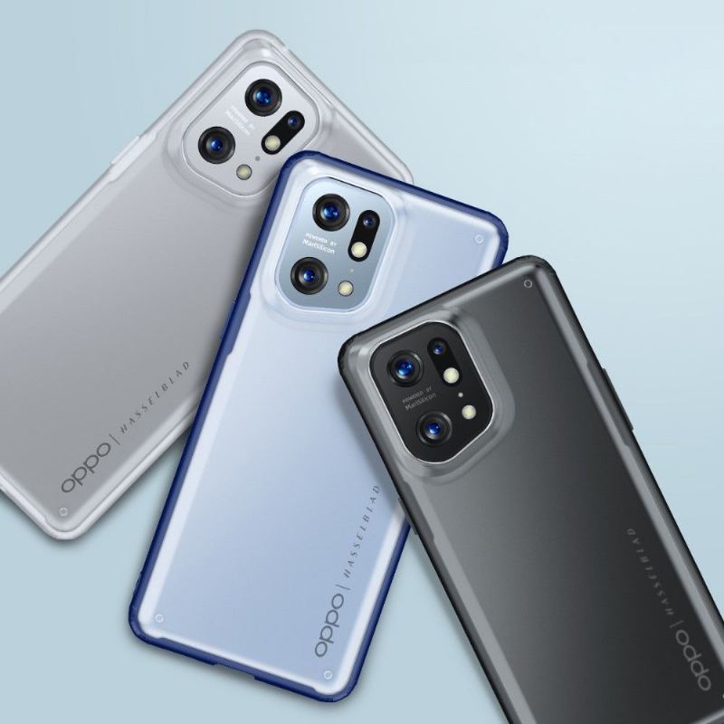 Futerały do Oppo Find X5 Pro Armor Series Semi Clear