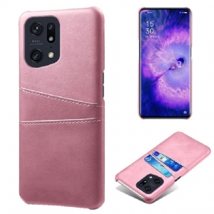 Futerały do Oppo Find X5 Pro Melody Posiadacz Karty