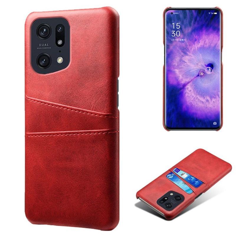 Futerały do Oppo Find X5 Pro Melody Posiadacz Karty