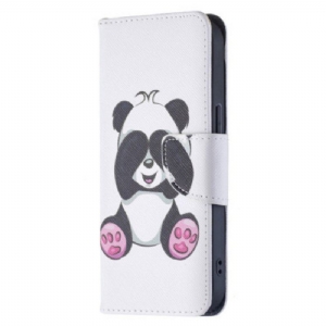 Etui Folio do iPhone 15 Panda