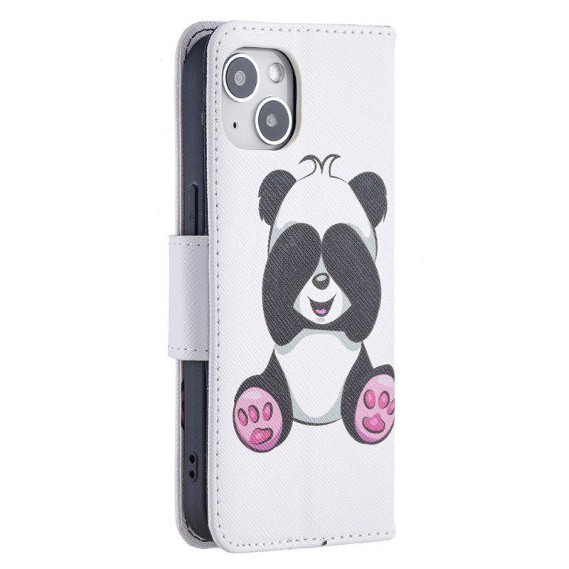 Etui Folio do iPhone 15 Panda