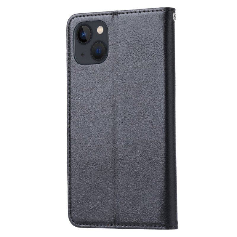 Etui Na Telefon do iPhone 15 Etui Folio Zestaw Kart