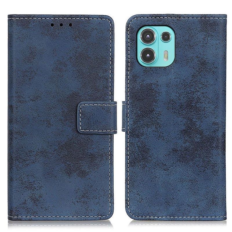 Etui Folio do Motorola Edge 20 Lite Cyrius Faux Leather Vintage