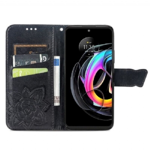 Etui Folio do Motorola Edge 20 Lite Motyl Ulga