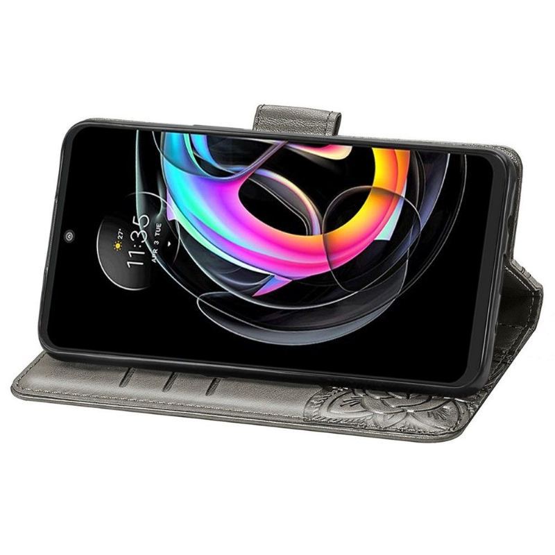 Etui Folio do Motorola Edge 20 Lite Motyl Ulga